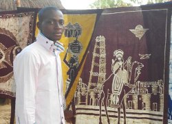 Batik artist Adamou Issoufou